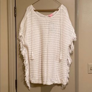 NWT Lilly Pulitzer white beach sweater